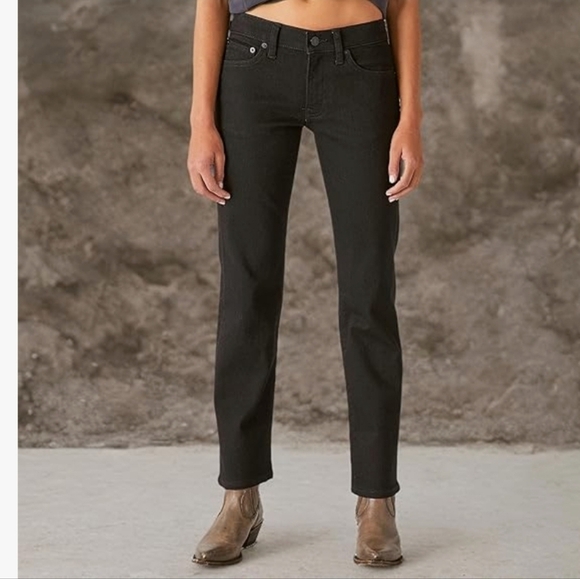 Lucky Brand Denim - Lucky Brand Women's Black Jeans Sweet Straight Size 6/28